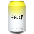 Fellr Pineapple and Coconut Hard Seltzer 330 ml (Pack of 24)