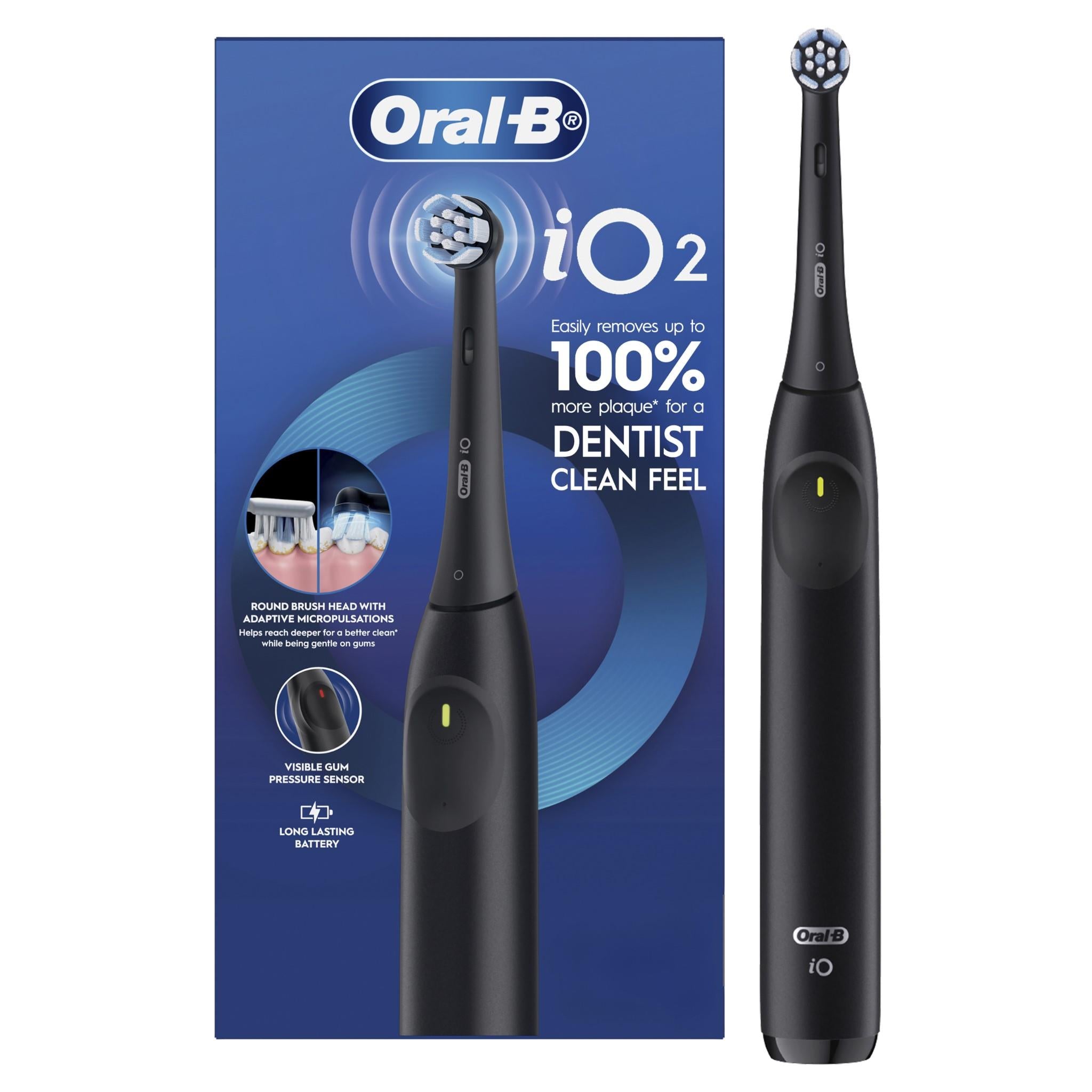 Oral-B iO Series 2 Gentle Clean Sensitive Electric Toothbrush (Black)