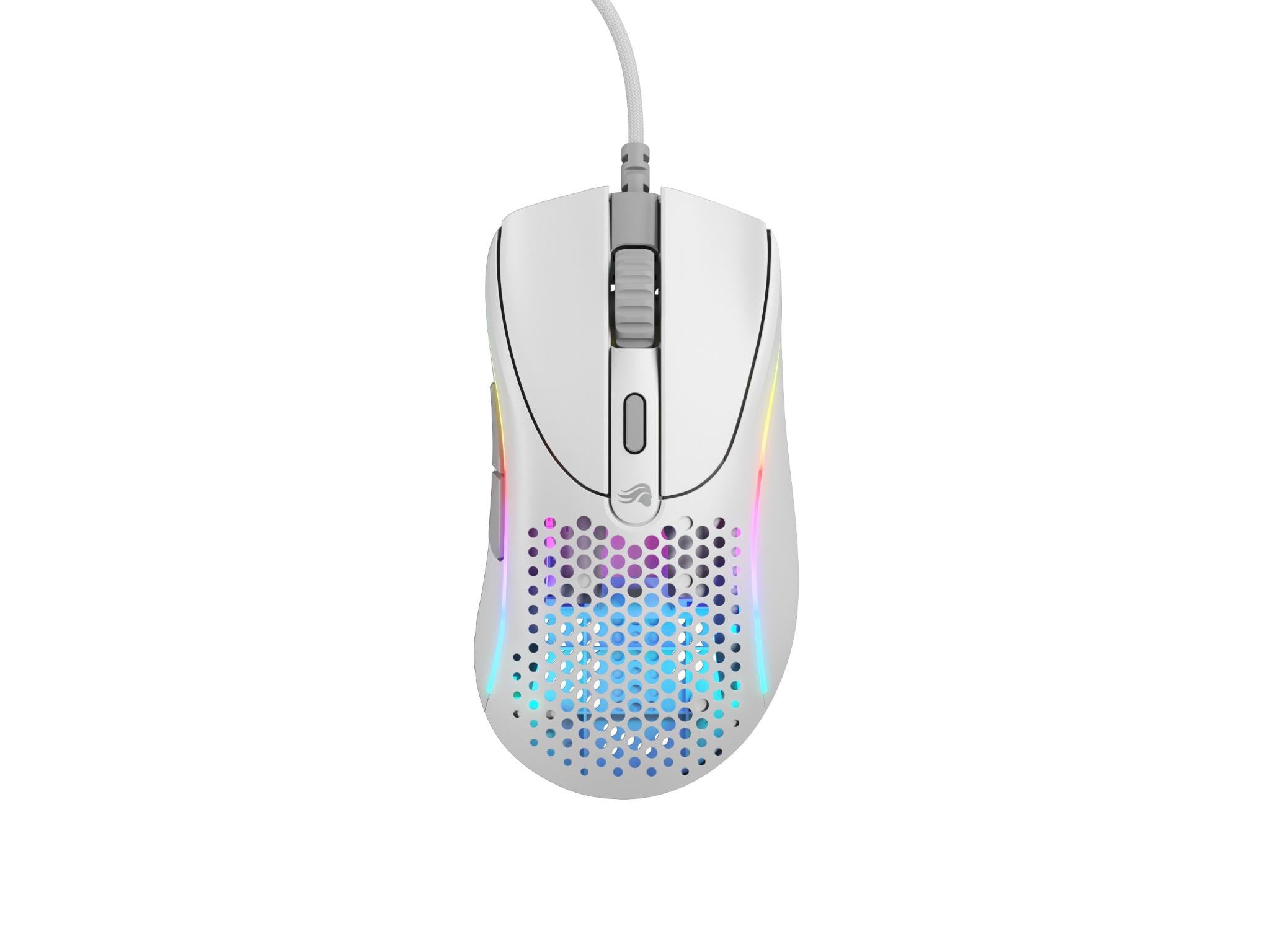Glorious Model D2 Wired Gaming Mouse (Matte White)