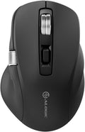 Alogic Apex Bluetooth USB-C Rechargeable 7 Keys Programmable Mouse (Black)