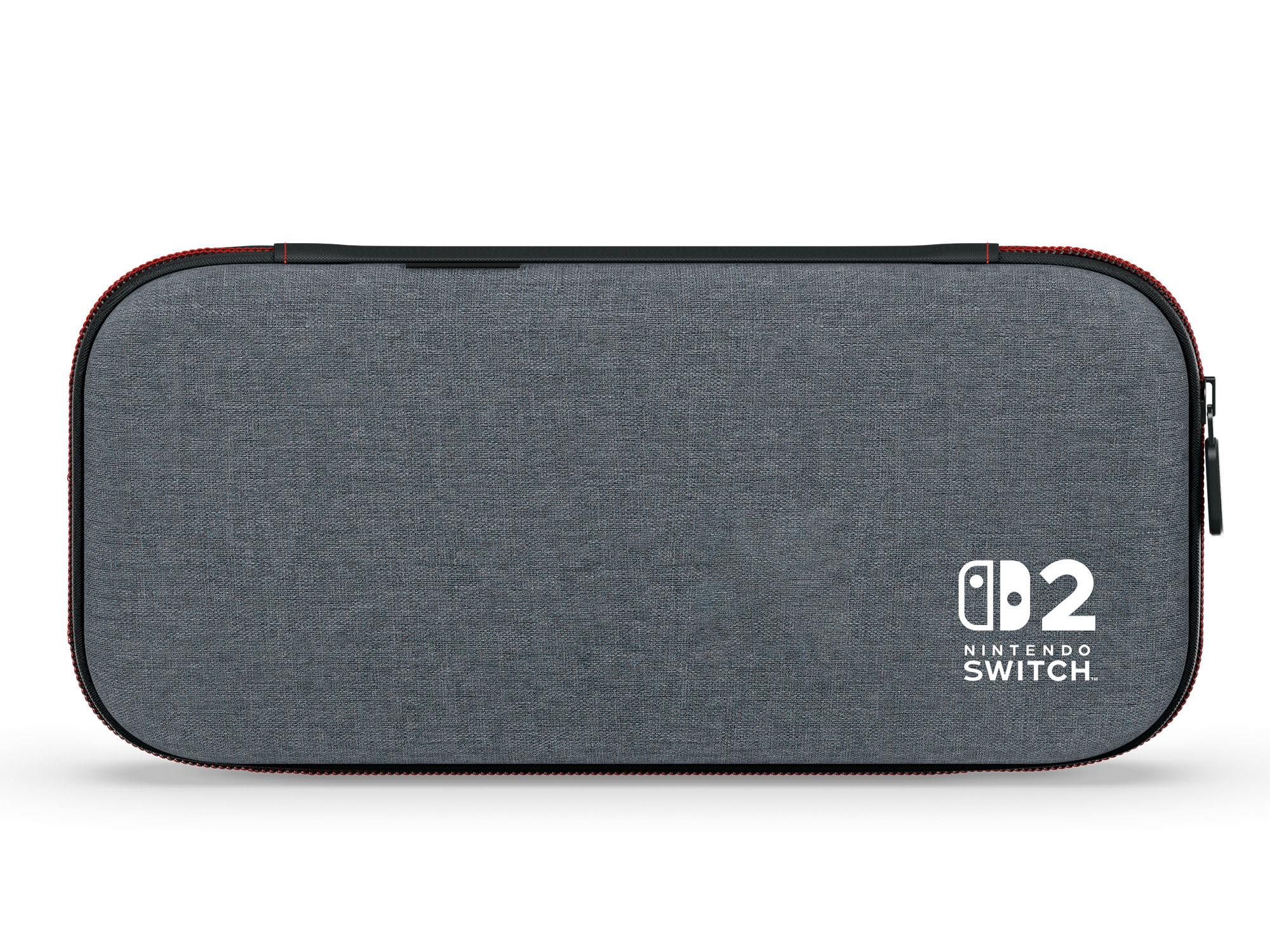 PowerA Officially Licenced Slim Case Dark Heather Grey for Nintendo Switch 2