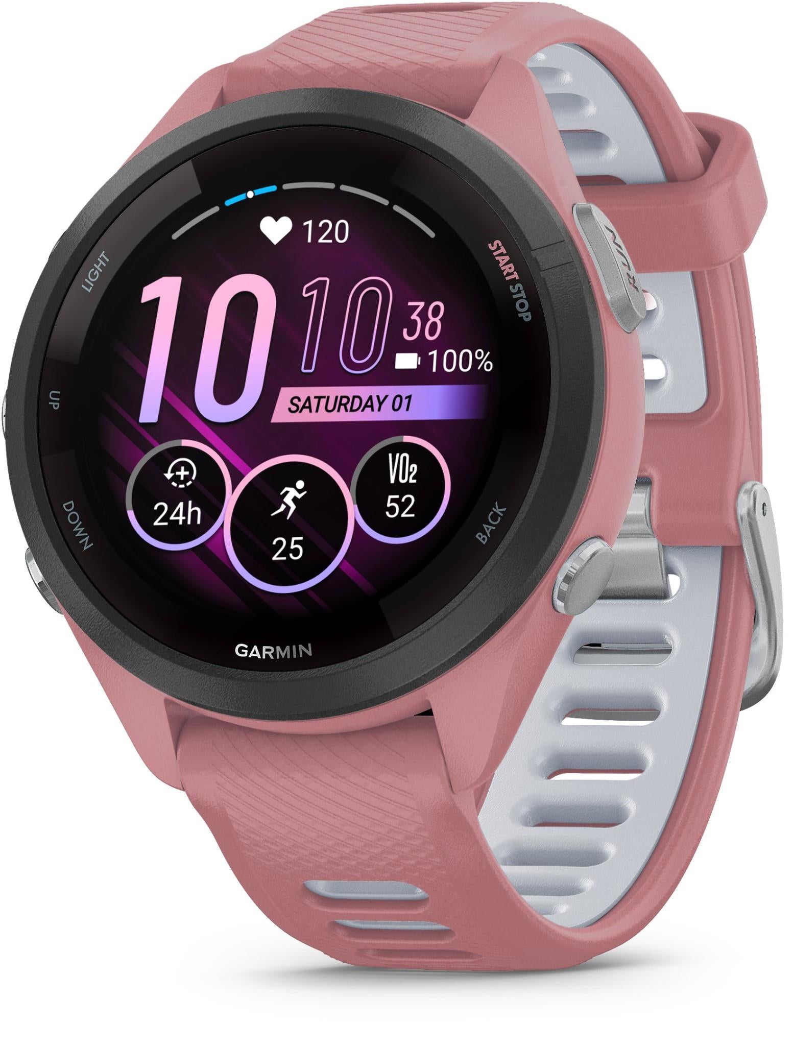 Garmin Forerunner® 265S  Sports Watch (Pink)