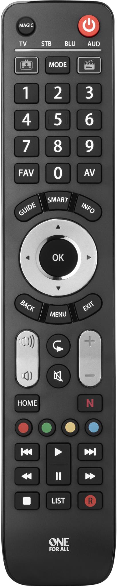 One For All Evolve 4 Device Universal Remote