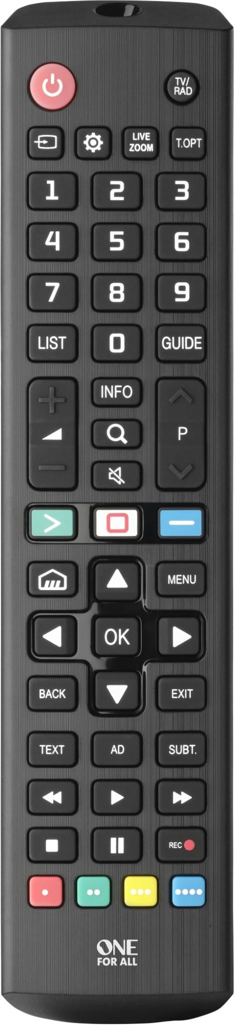 One for All LG TV Replacement Remote