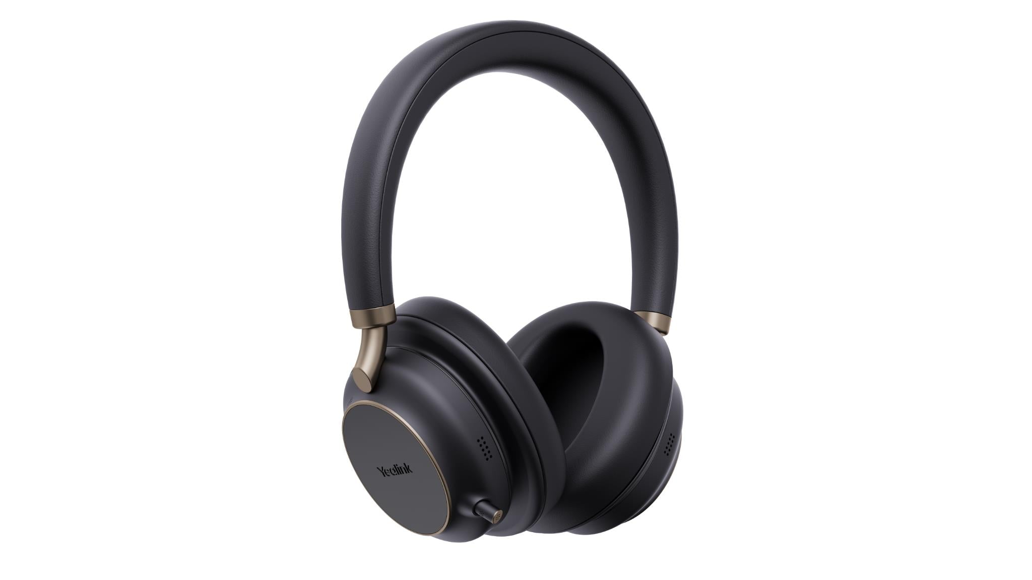 Yealink BH76P-BL-TEAMS-CH-USB-C/A BH76 Plus Wireless MS ANC Stereo Headset USB-C/A with Charge Stand (Black)