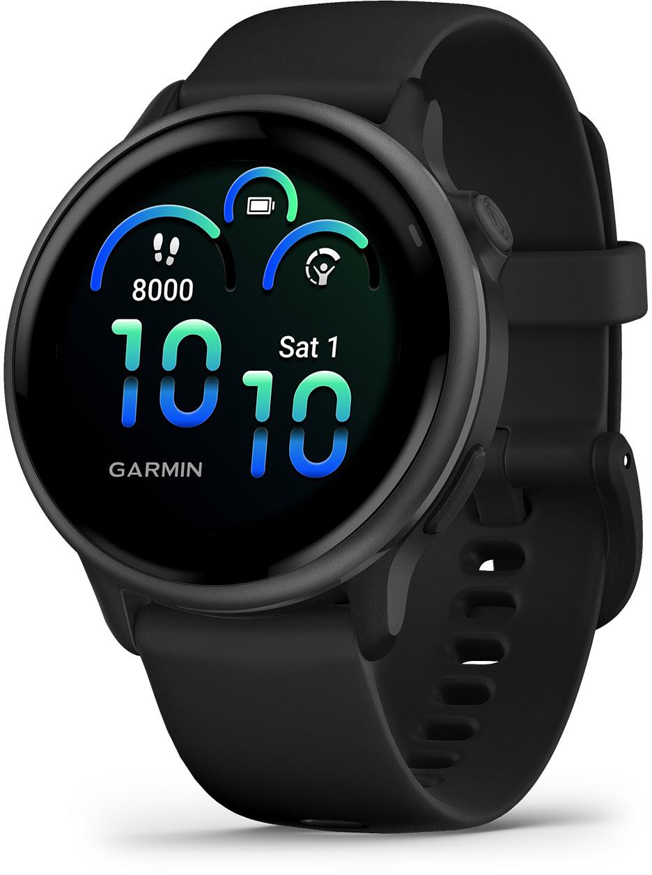 Garmin VivoActive 6 GPS Smartwatch (Slate/Black Band)
