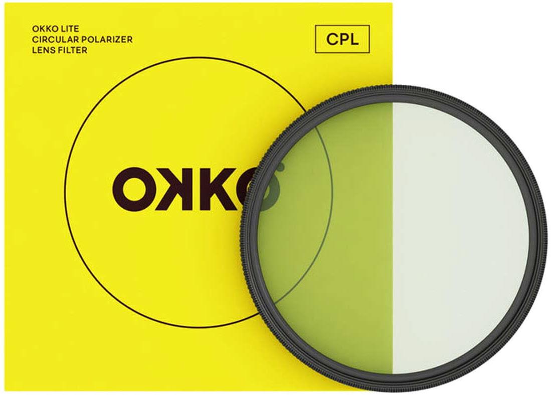 Okko Lite 49mm Circular Polariser Lens Filter