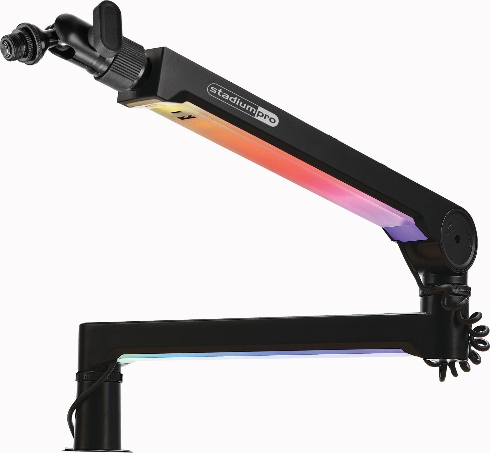 Stadim RGB Low Profile Mic Arm