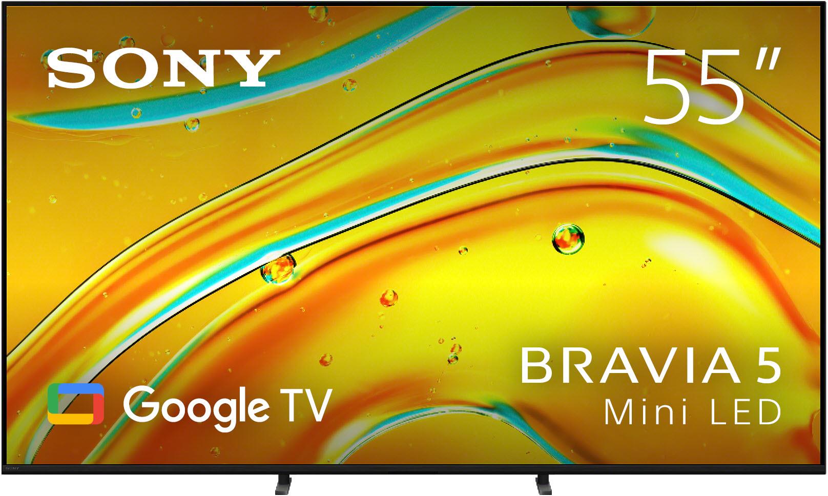 Sony 55' BRAVIA 5 4K HDR Mini LED Google TV [2025]