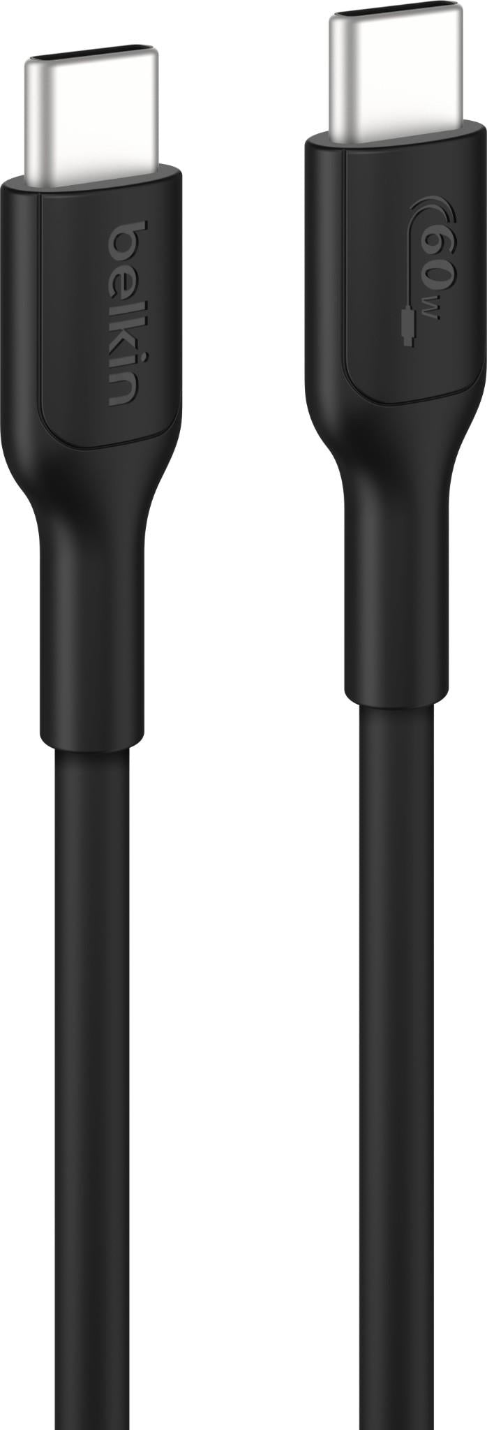 Belkin BoostCharge USB-C 60W 2.0 PCR Cable 3m (Black)