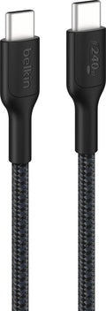 Belkin BoostCharge Pro USB-C 240W 2.0 Braided Cable 1m (Black)