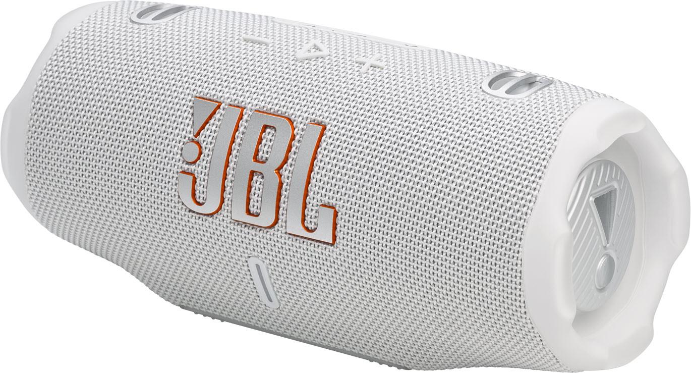JBL Charge 6 Portable Bluetooth Speaker (White)