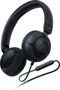 JBL JR 320 Kids Wired On-Ear Headphones (Black)