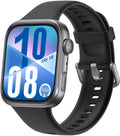 Huawei Fit 4 Matt Black Aluminium Case Watch (Black Fluoroelastomer Strap)