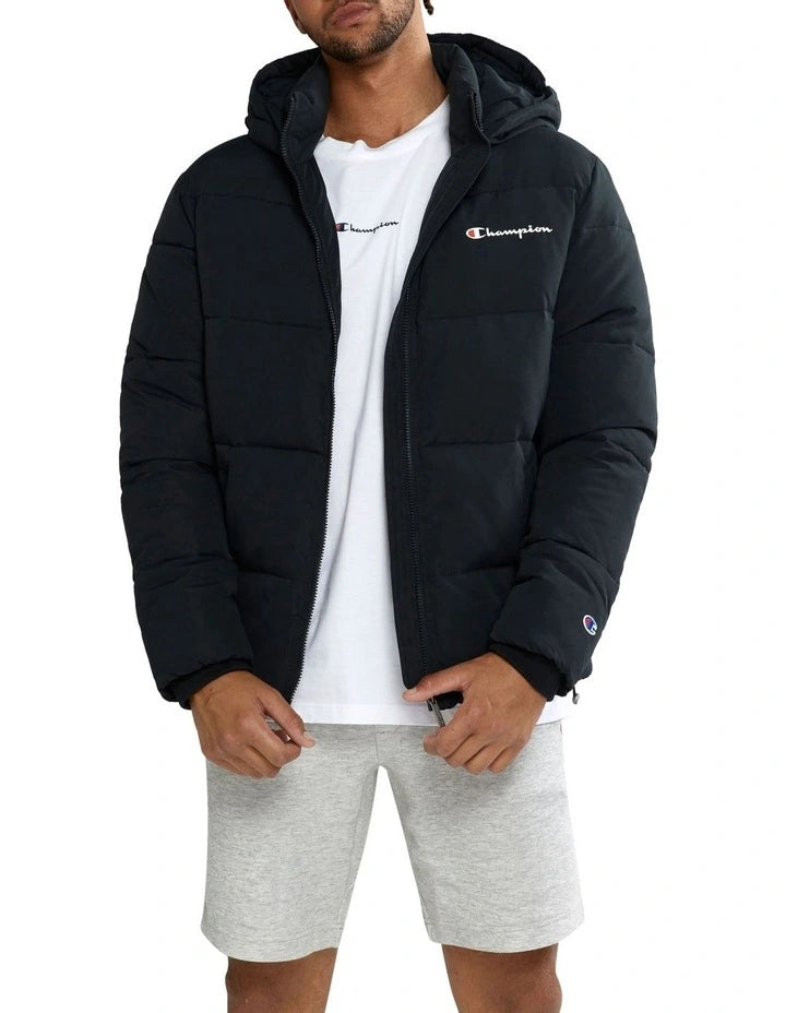 Champion Mens Rochester Track Jacket - Black - L