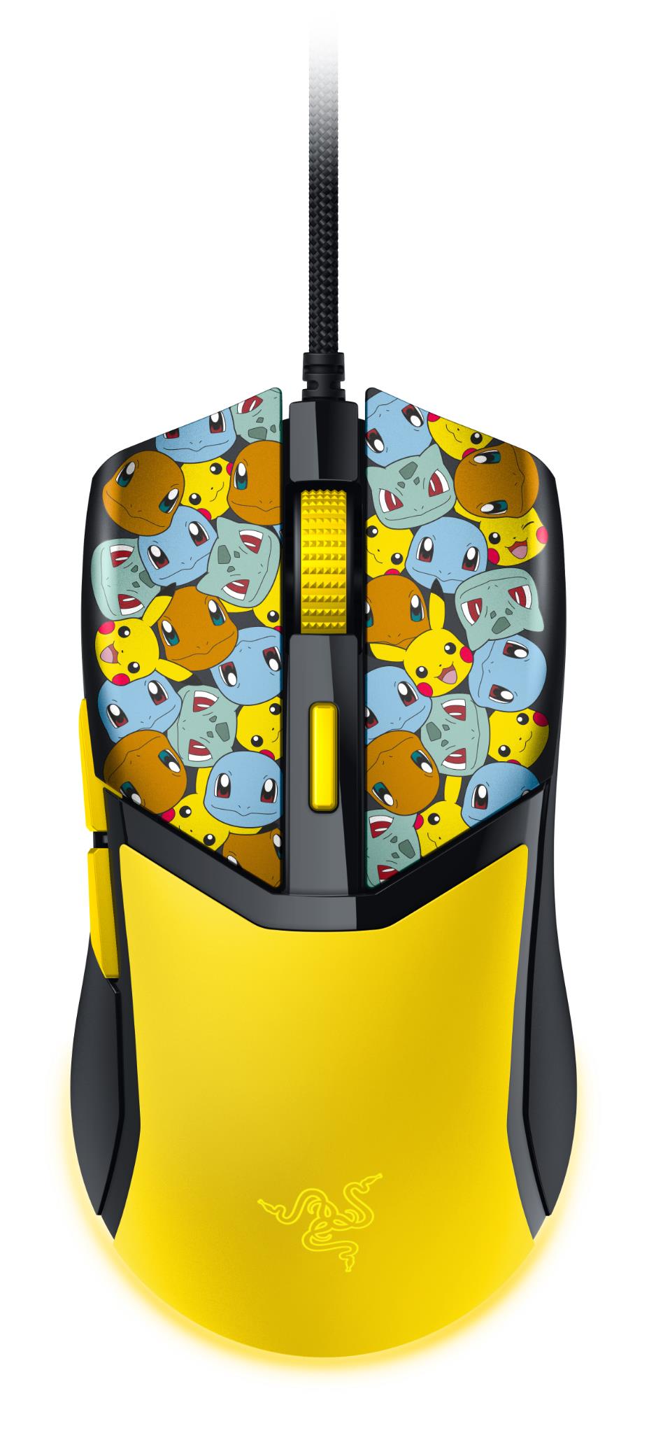 Razer Cobra Customizable Gaming Mouse Pokémon Kanto Starters Edition