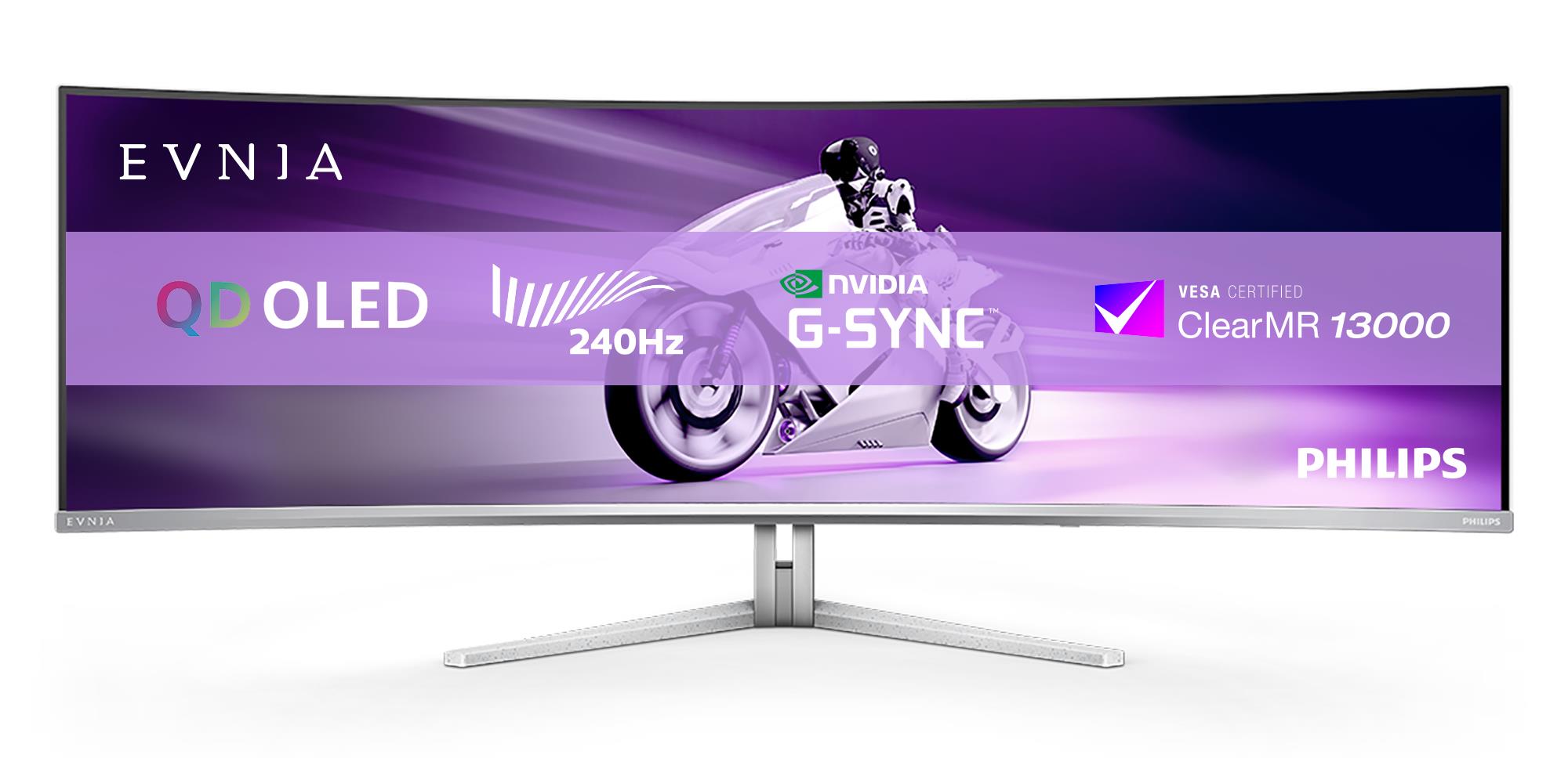 Philips Evnia 49M2C8900 49' DQHD 240Hz QD-OLED Gaming Monitor