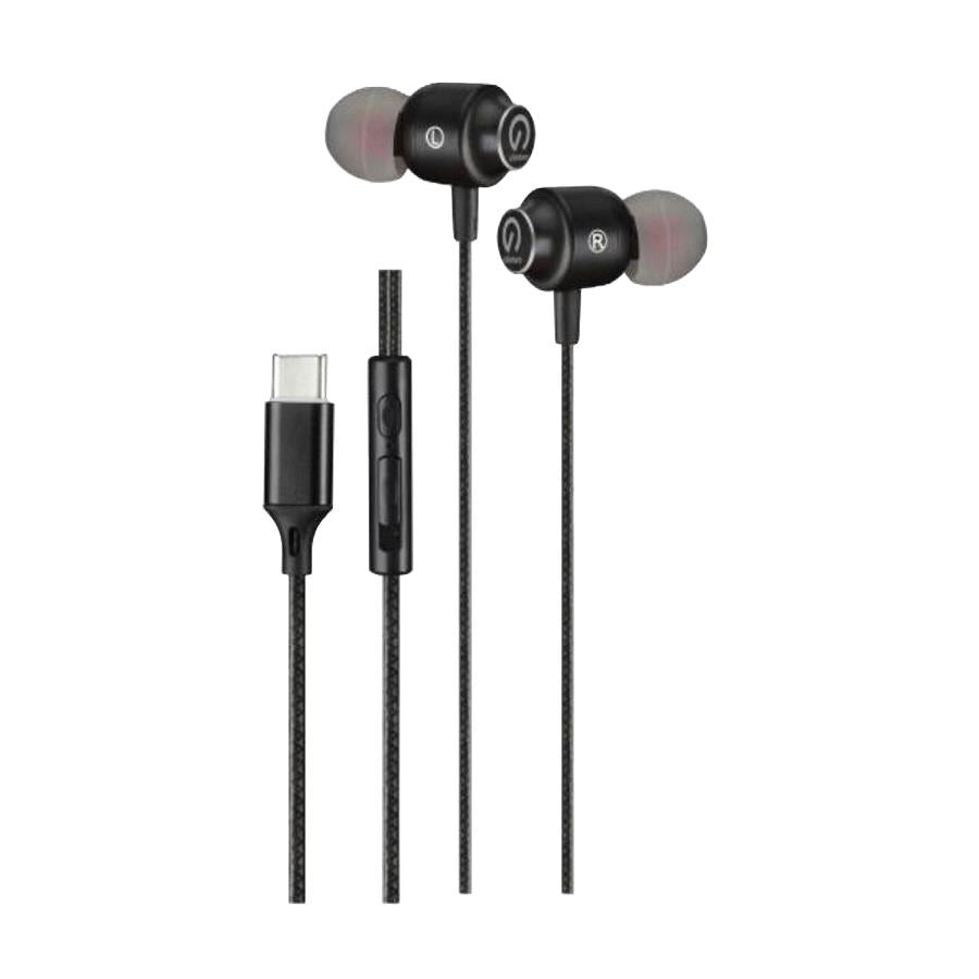 Shintaro USB-C Stero Earphones with In-line Mic