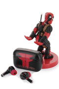 Cable Guys Deadpool Marvel Buds Pro Wireless Earbuds