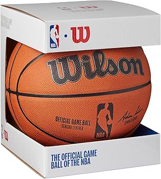 NBA OFFICIAL GAME BALL WITH BOX