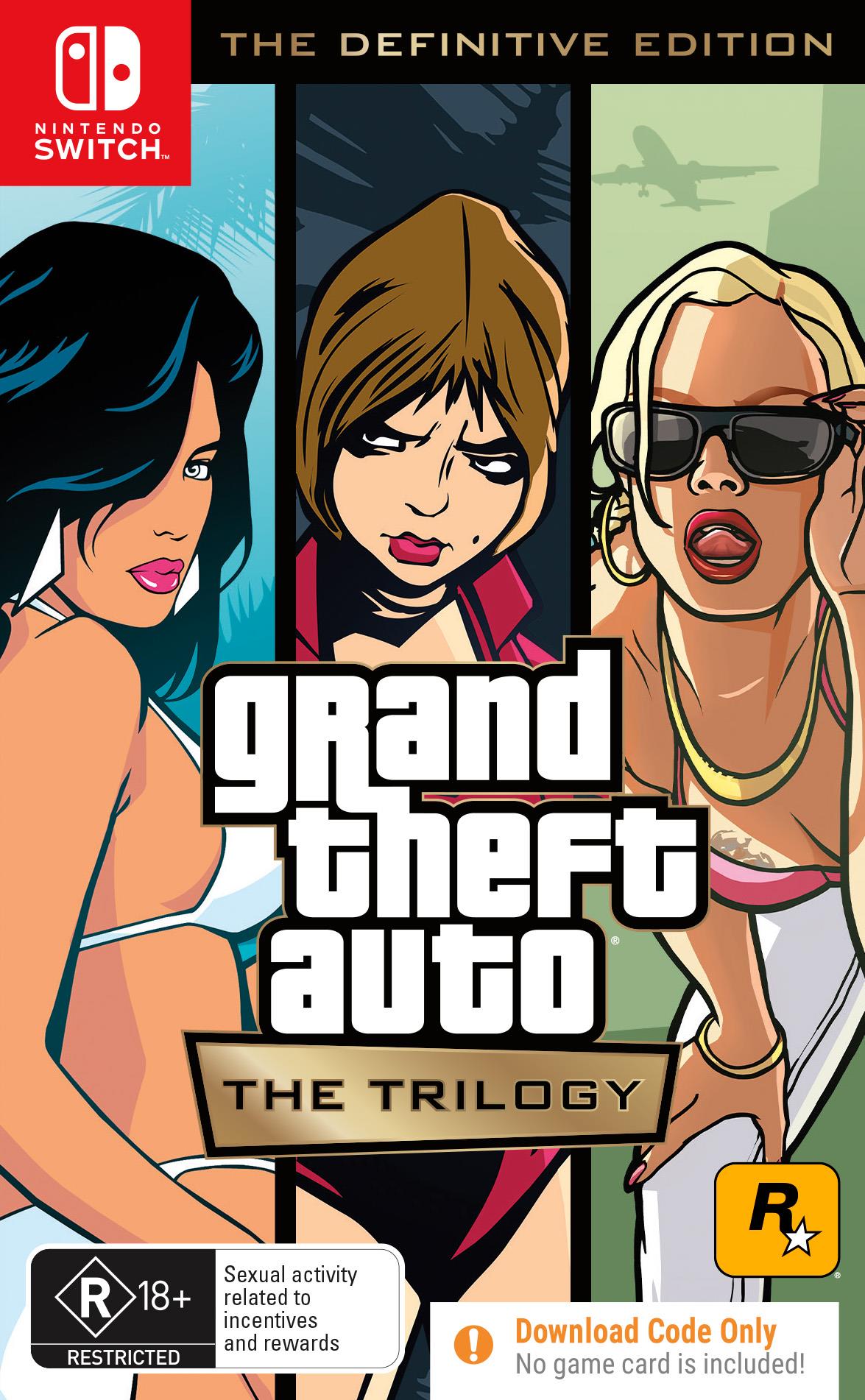 Grand Theft Auto: The Trilogy The Definitive Edition (Code in Box)