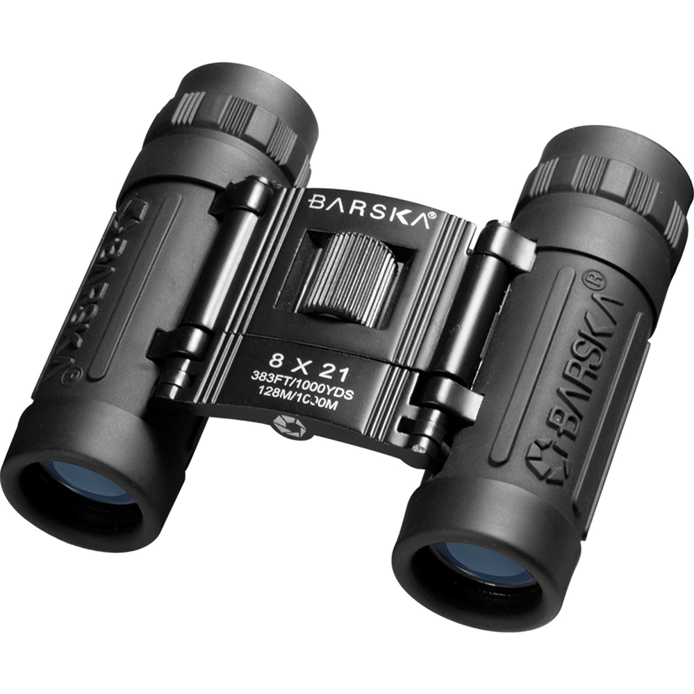 Barska 8 x 21 Lucid View Black Comfort Binoculars