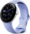 Google Pixel Watch 4 Wi-Fi 41mm (Polished Silver with Iris Active Band)