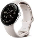 Google Pixel Watch 4 Wi-Fi 41mm (Polished Silver with Porcelain Active Band)