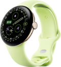 Google Pixel Watch 4 LTE 41mm (Champagne Gold with Lemongrass Active Band)