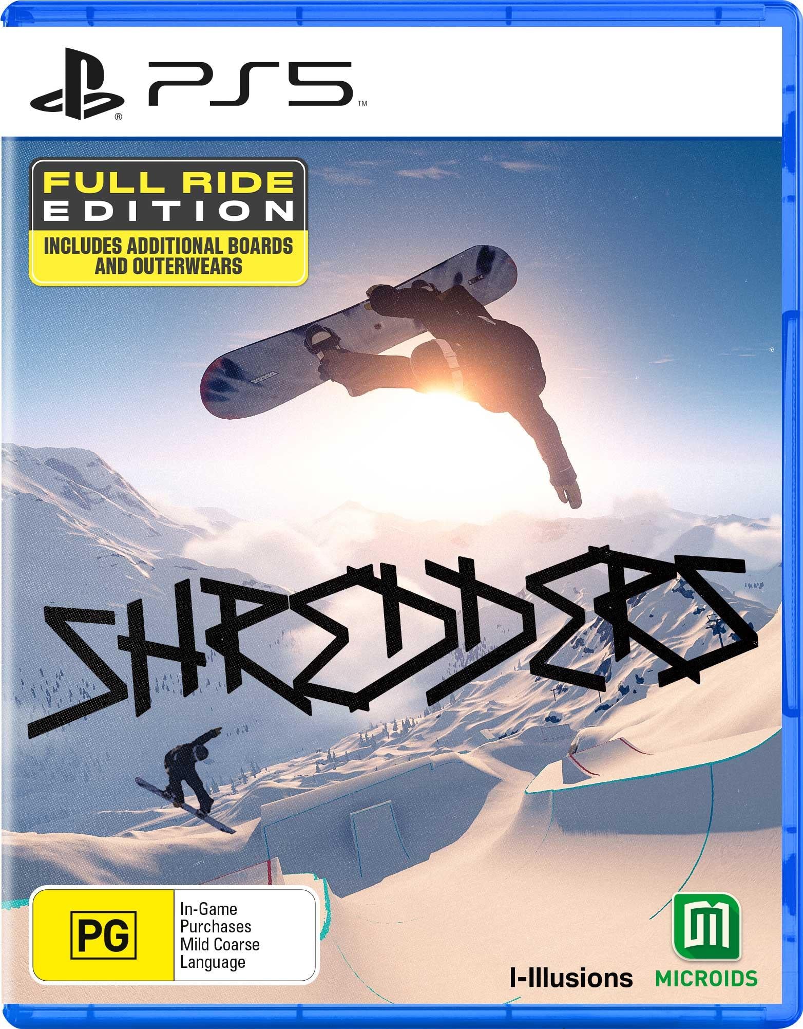 SHREDDERS: Full Ride Edition