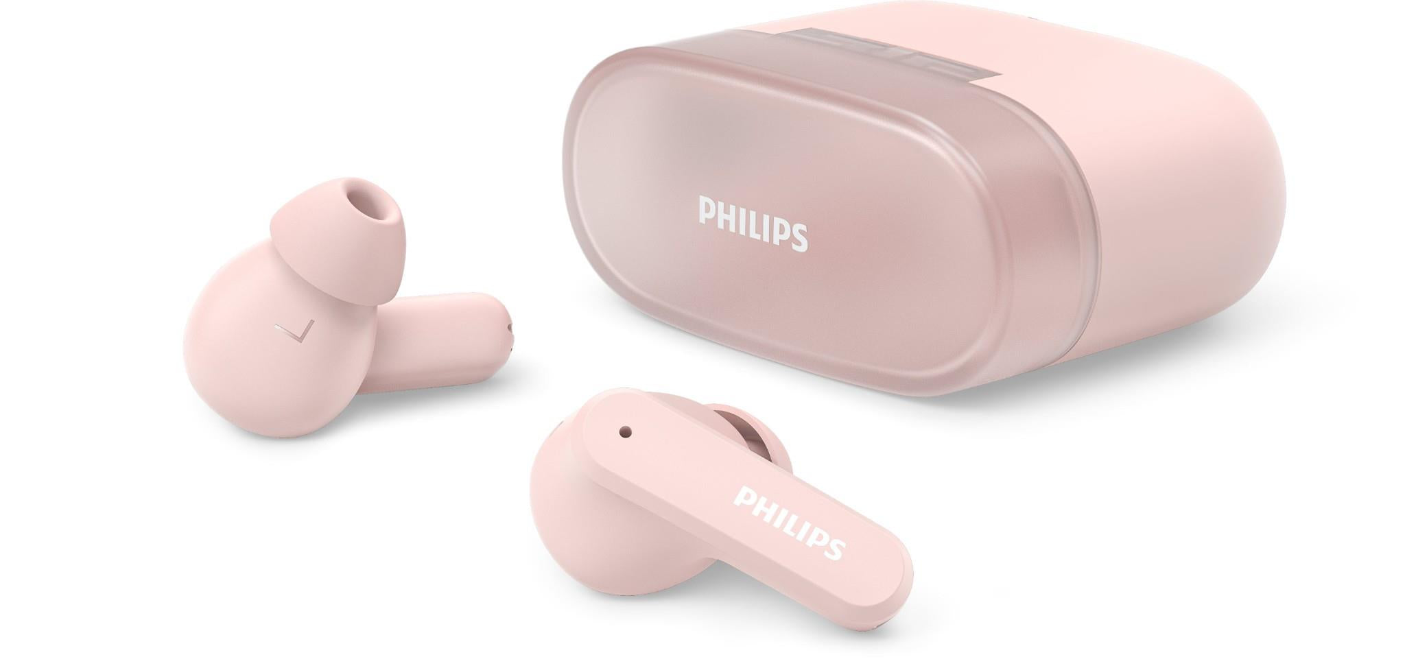 Philips TAT2000 True Wireless Earbuds (Pink)