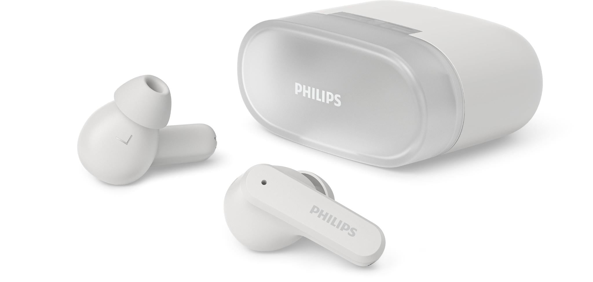 Philips TAT2000 True Wireless Earbuds (White)