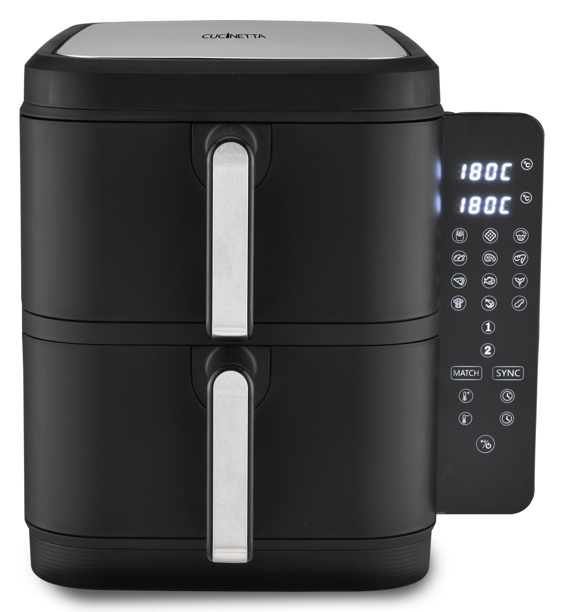 Cucinetta Stacked 11L Dual Air Fryer