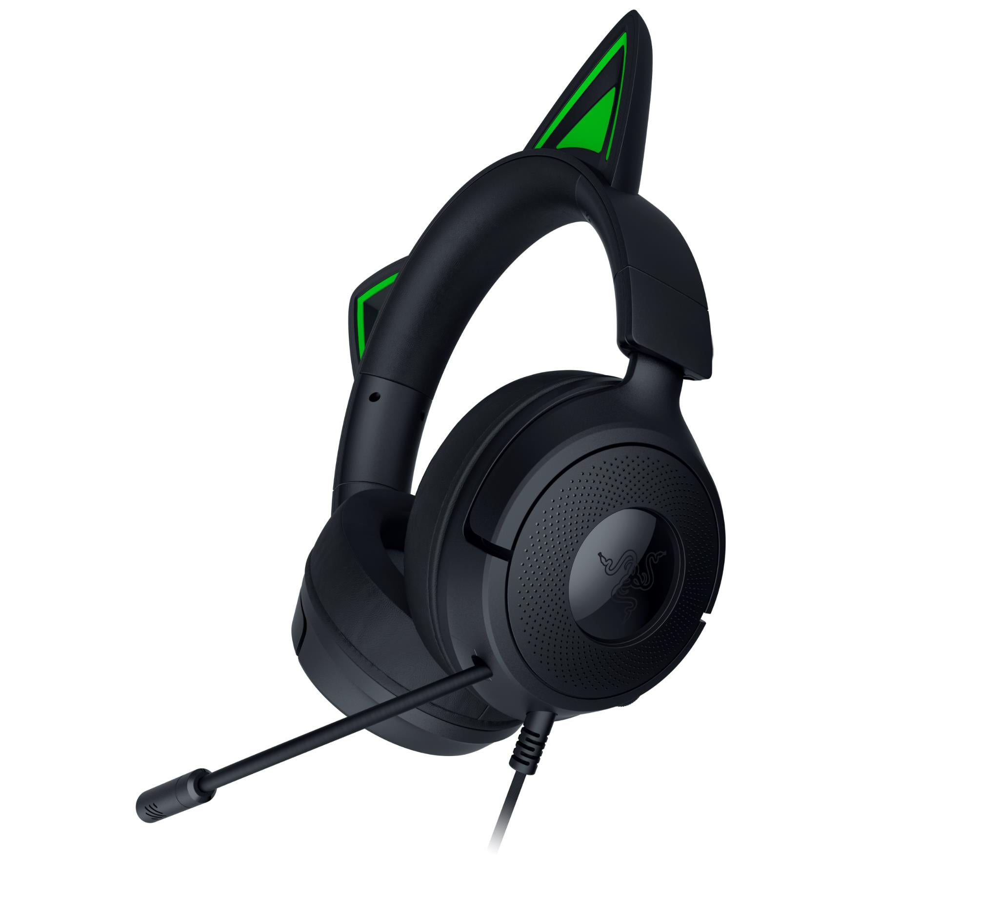 Razer Kraken Kitty V3 X - Wired Headset with Kitty Ears (Black)