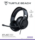 Turtle Beach® Atlas™ 200 Wired Multi-Platform Gaming Headset (Grey)