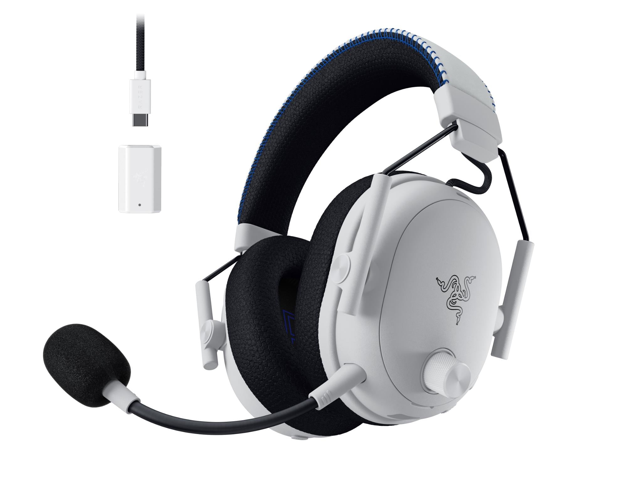 Razer BlackShark V3 Pro Wireless ANC Esports Headset for PlayStation (White Edition)