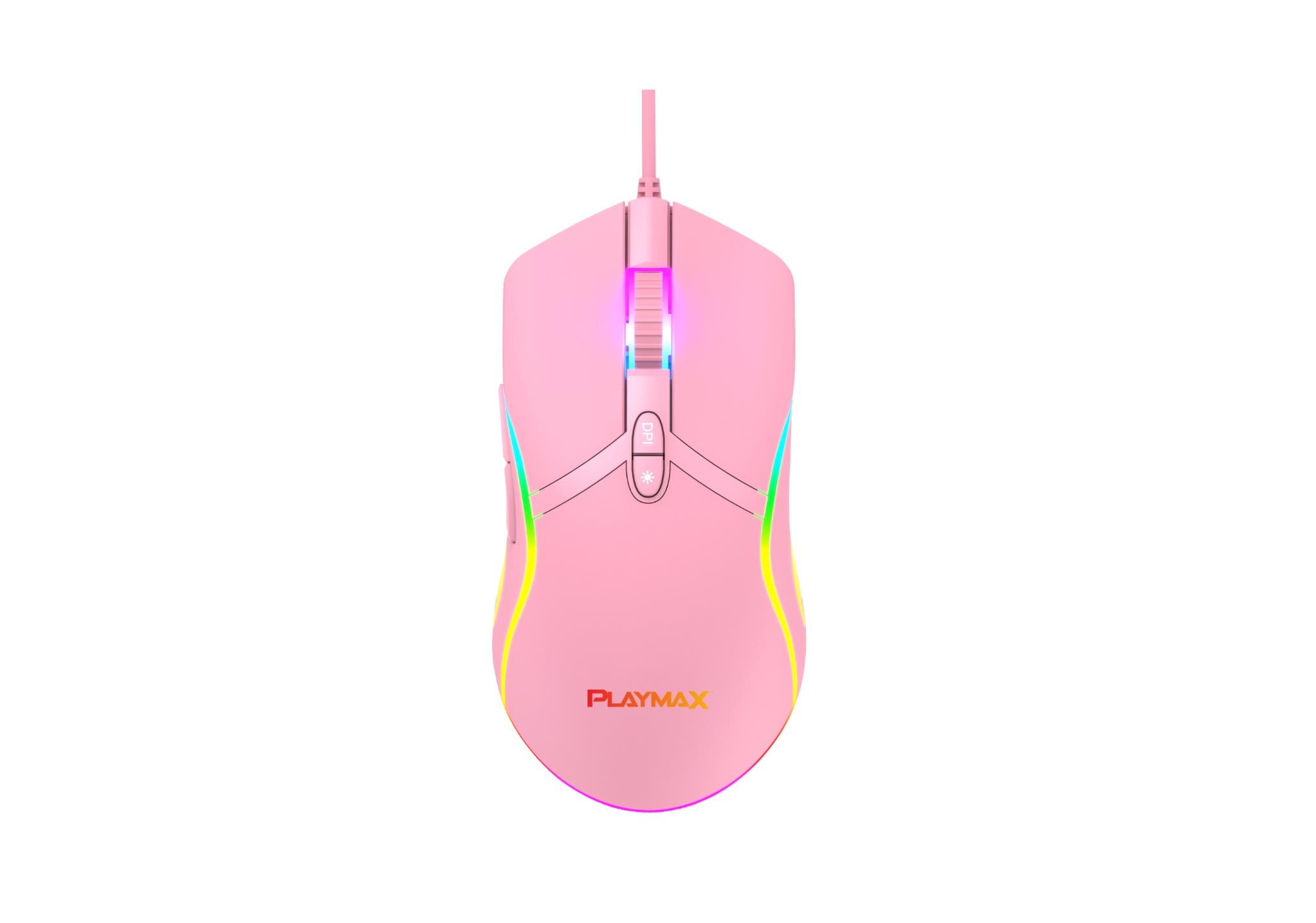 Playmax Pink Taboo RGB Mouse
