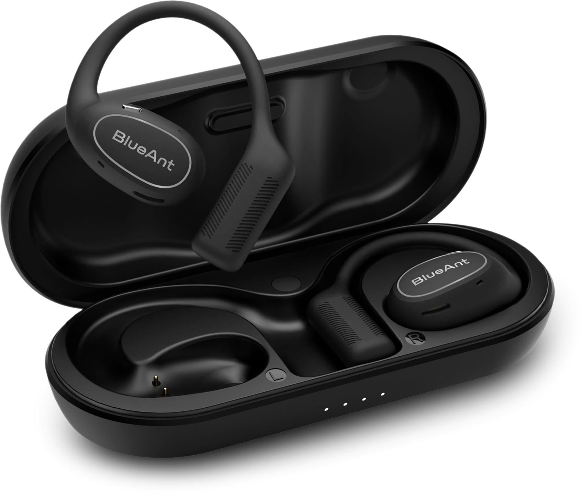 BlueAnt Open X TWS Open-Ear Headphones (Black)
