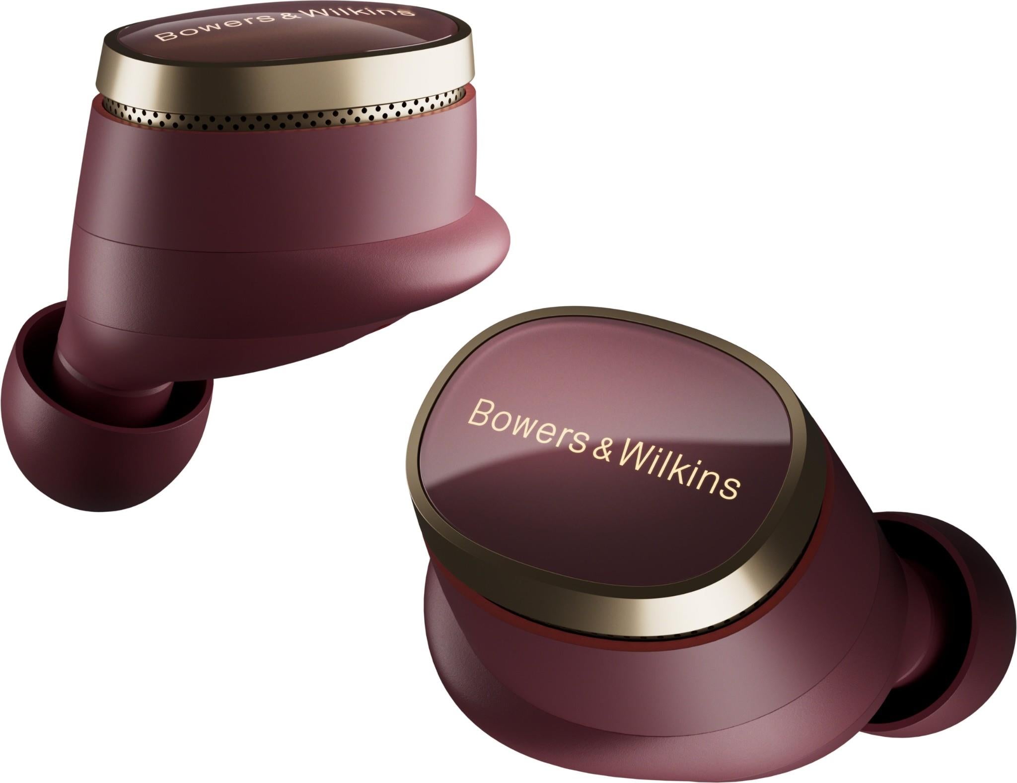 Bowers & Wilkins PI8 True Wireless Earbuds (Dark Burgundy)