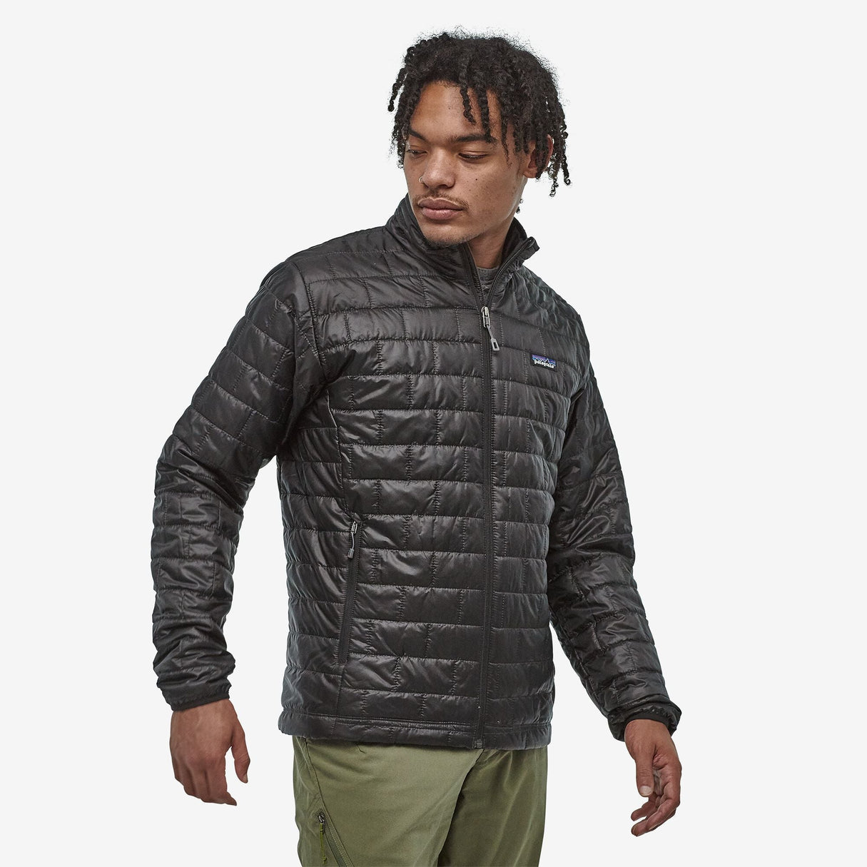 Patagonia Men's Nano Puff Jacket - Black - S