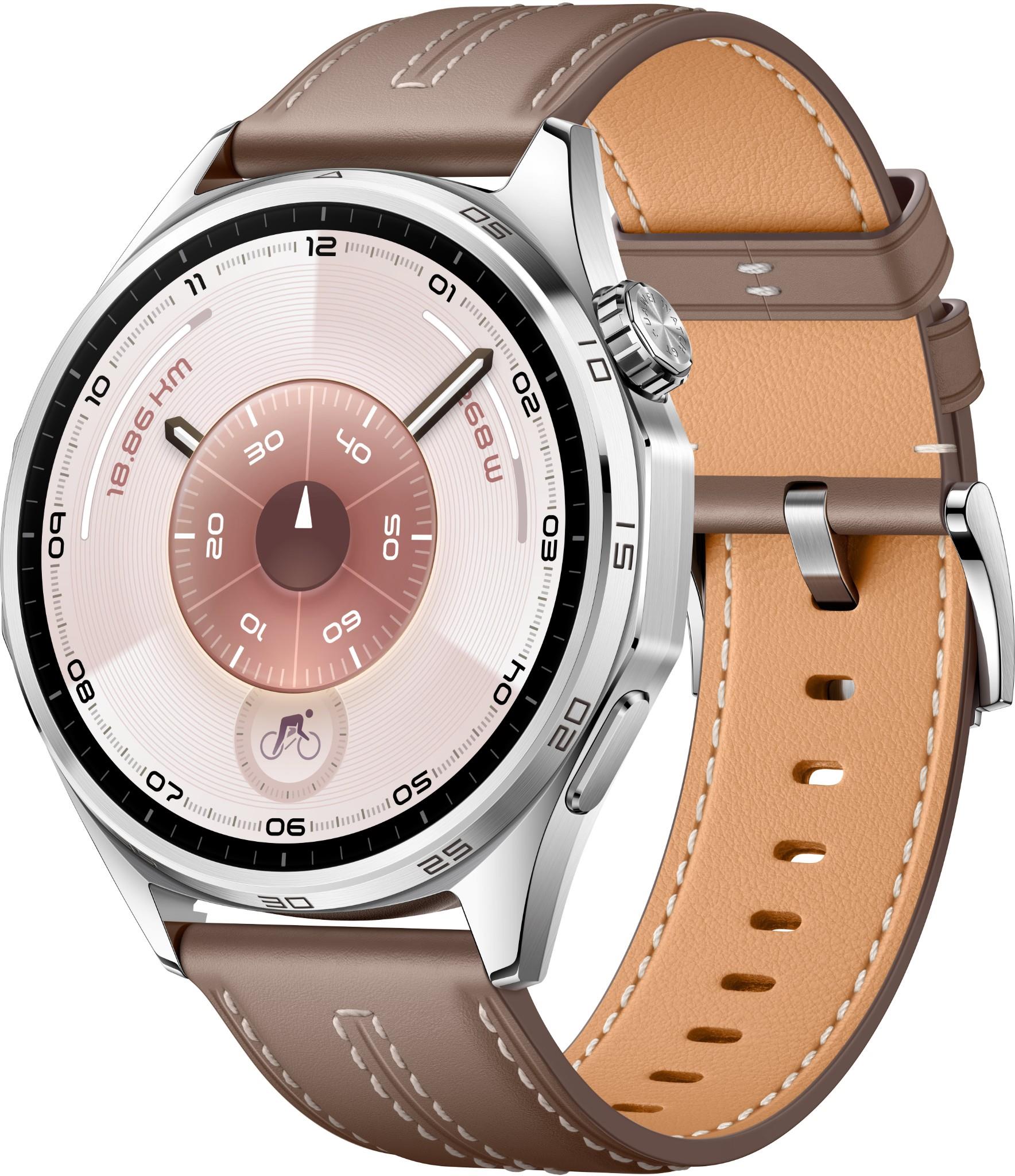 Huawei Watch GT 6 46mm (Grey Composite Leather Strap)