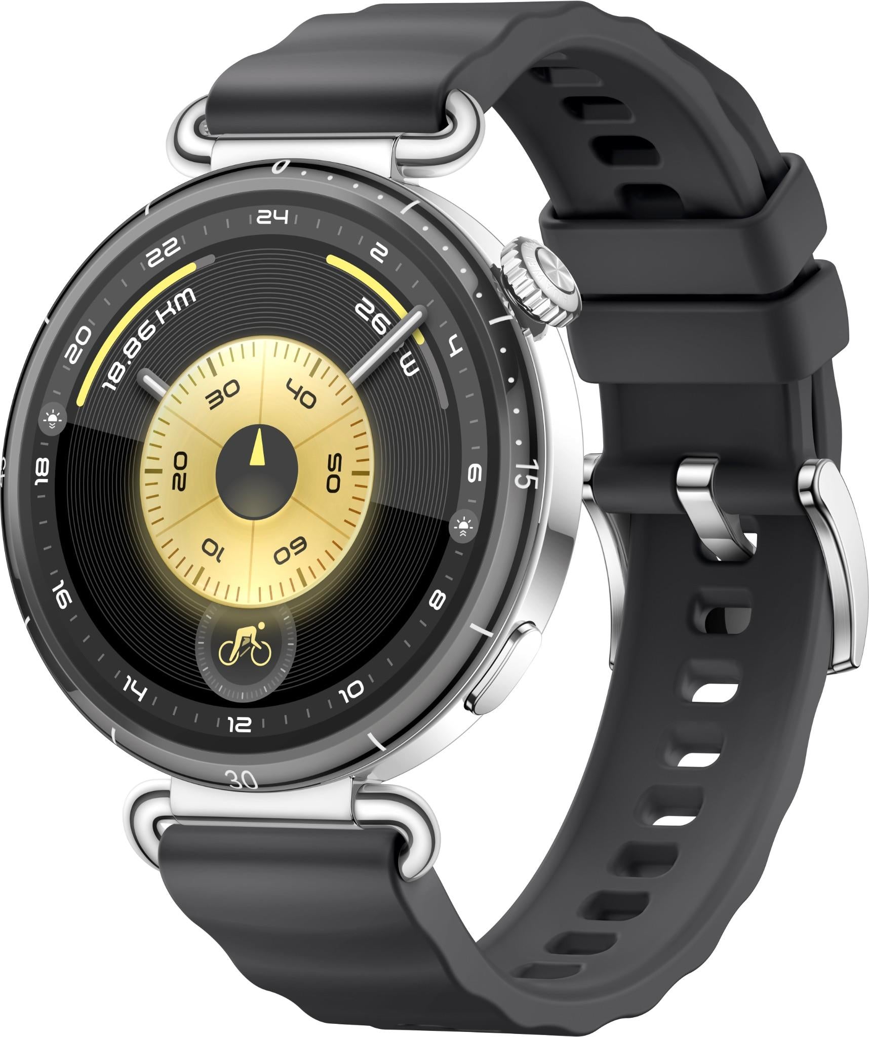 Huawei Watch GT 6 41mm (Black Fluoroelastomer Strap)