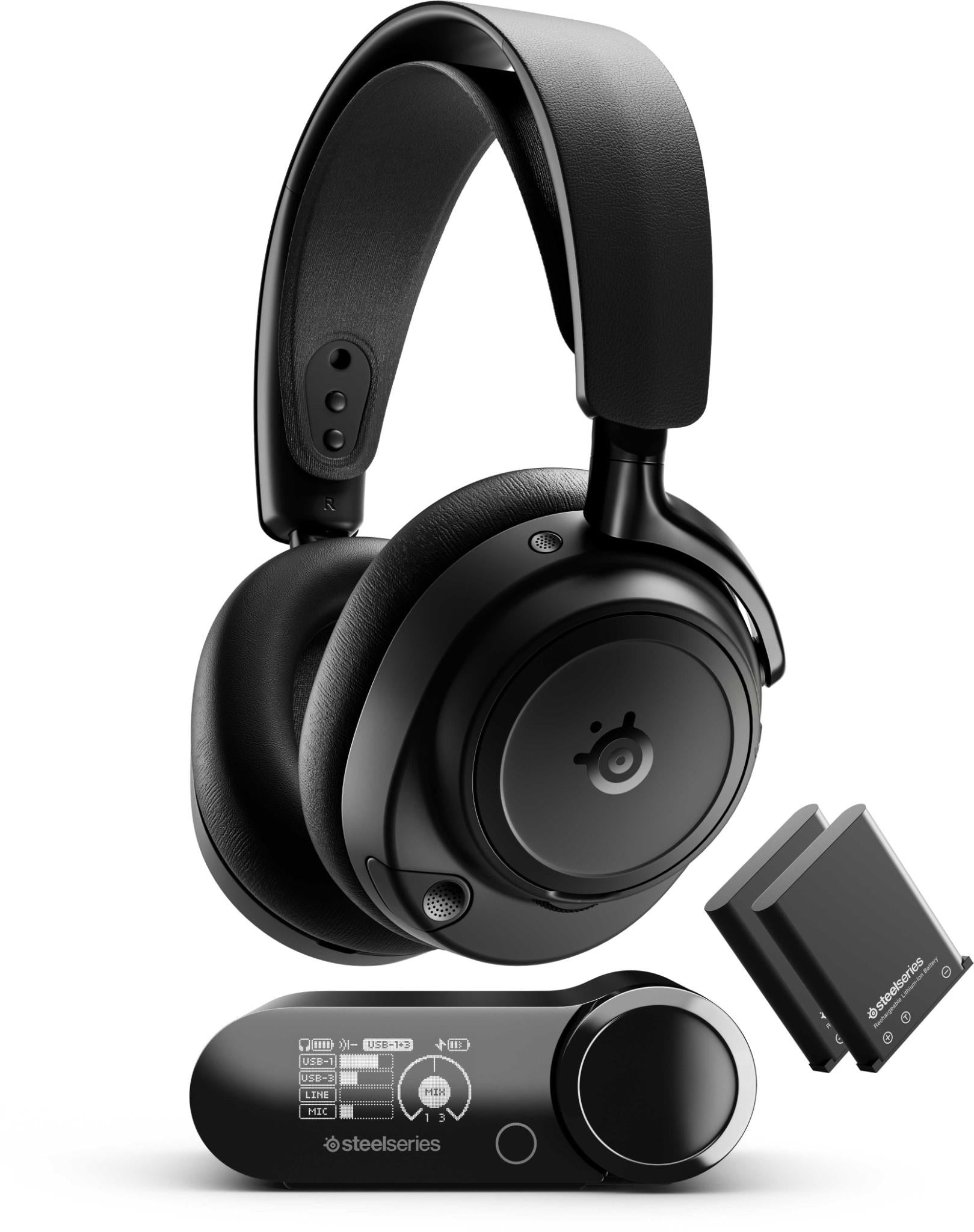 SteelSeries Arctis Nova Elite Wireless Gaming Headset (Obsidian)