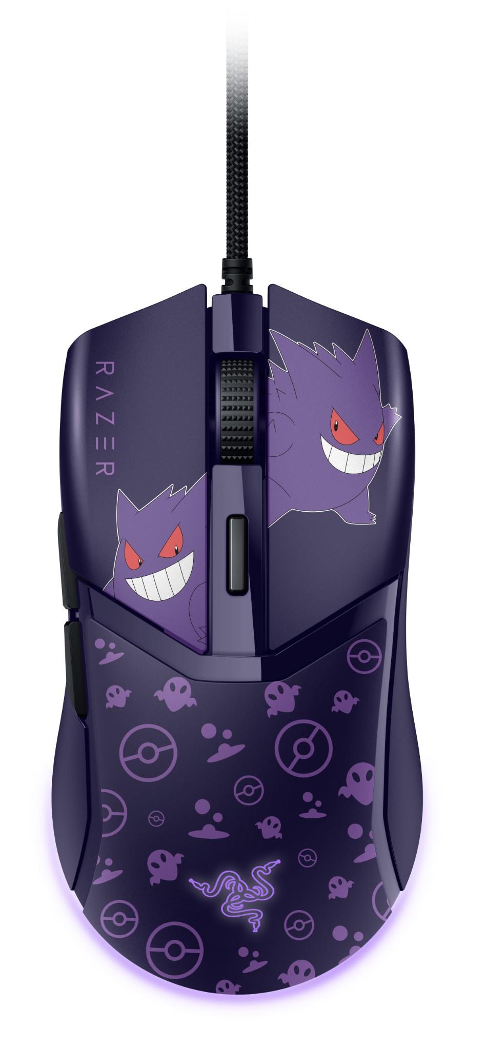Razer Cobra Pokémon Gengar Edition Customizable Wired Gaming Mouse