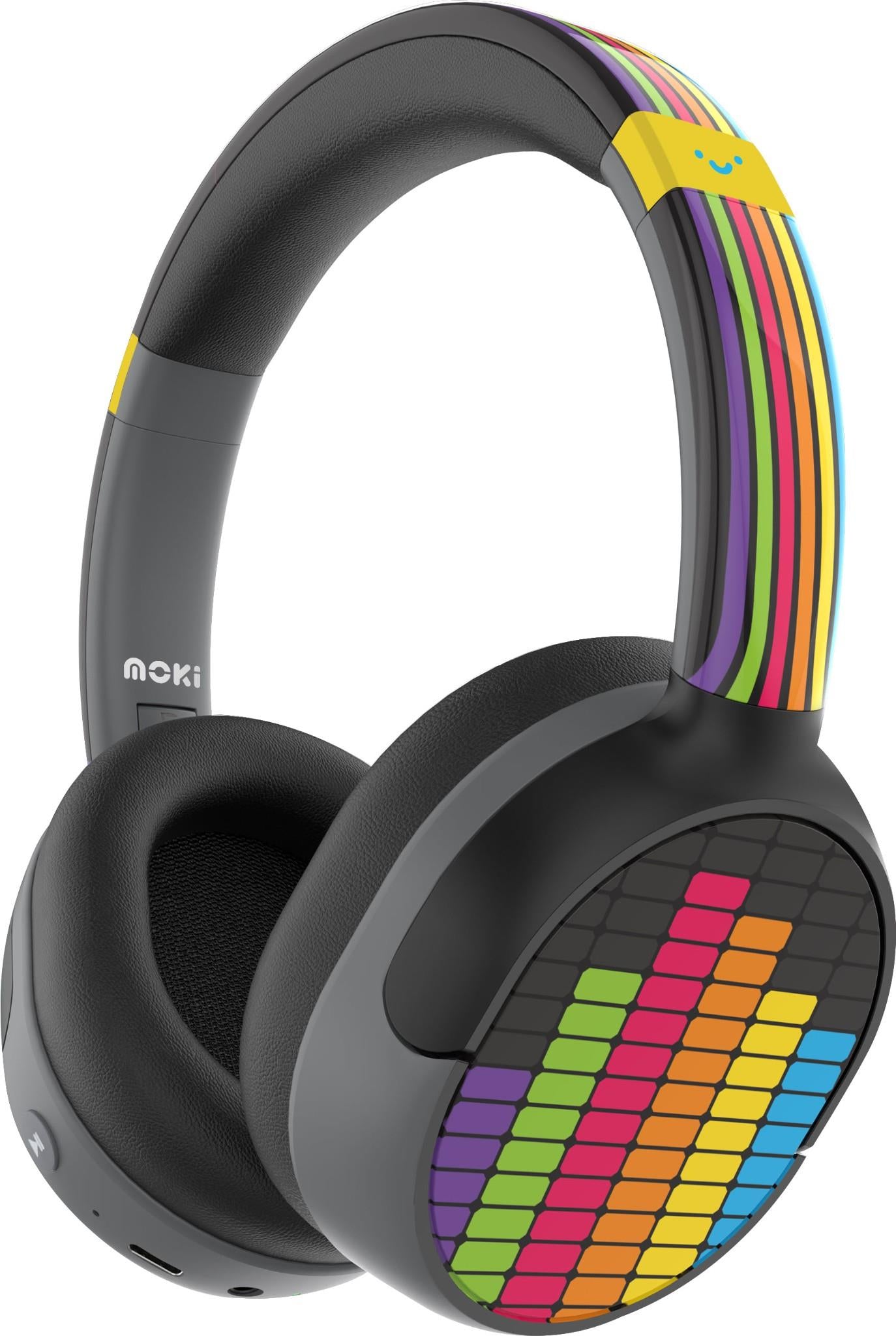 Moki Super Pop Wireless Kids Headphones (Levels)