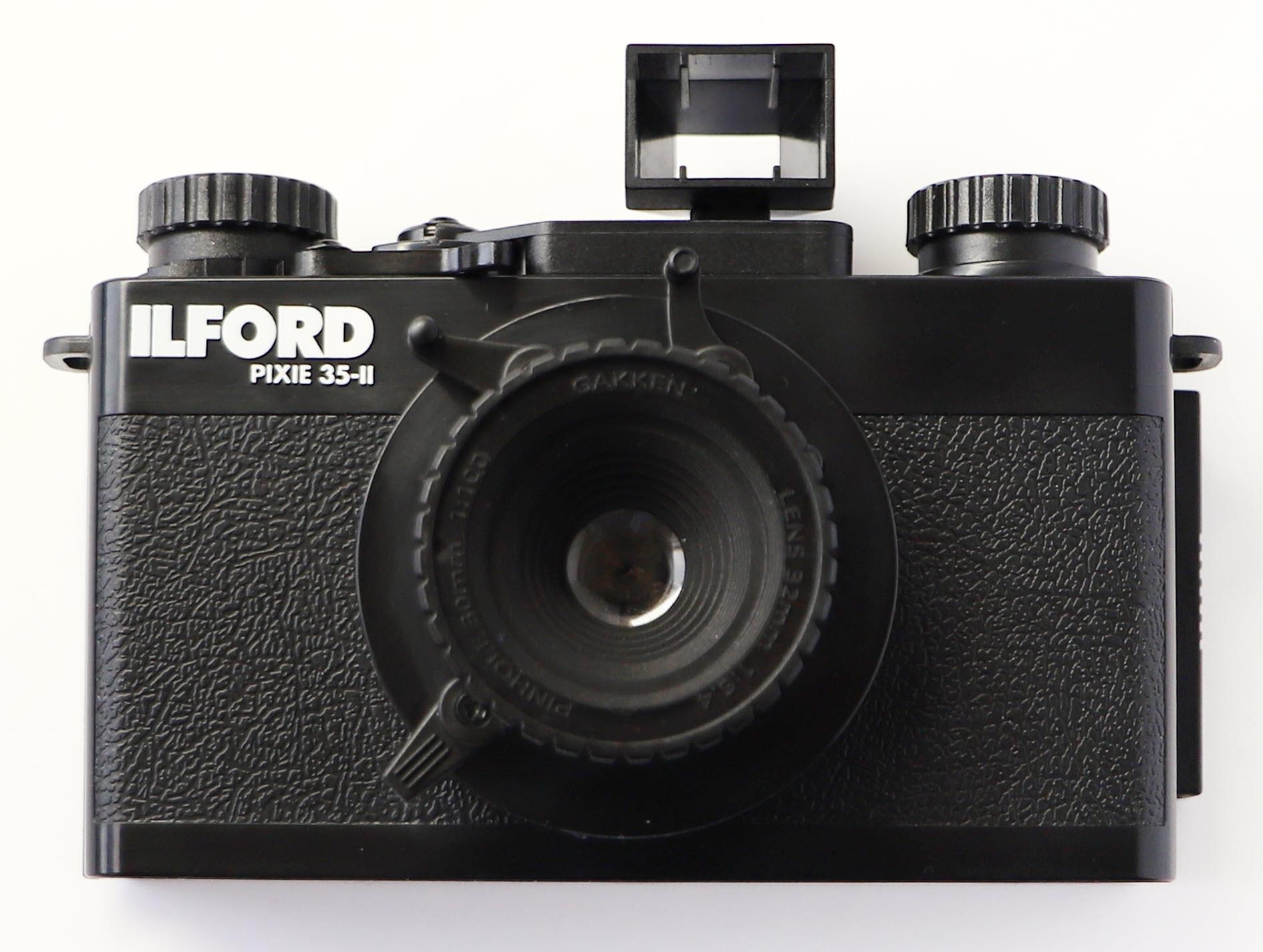 Ilford PIXIE 35 II Premium Film Camera with Half Frame Adaptor