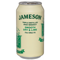 Jameson Smooth Dry & Lime 4.8% Whiskey Cans 375 ml (Pack of 24)