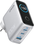 Anker 100W GaN Wall Charger (Silver)