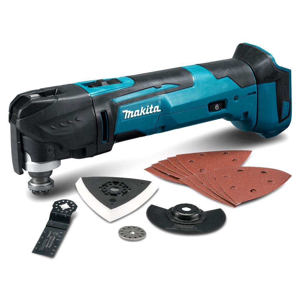 Makita 18v  Multitool Skin Tooless With Acc