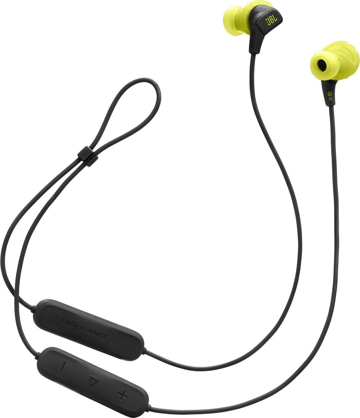 JBL Endurance Run 3 Waterproof Wireless In-Ear Headphones (Black/Lime)